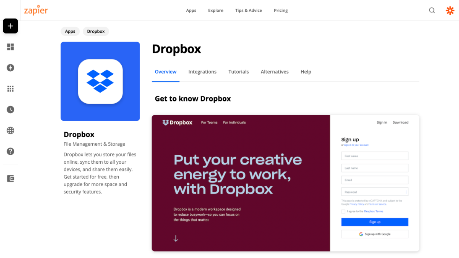 ScanWritr Online: Dropbox App Center