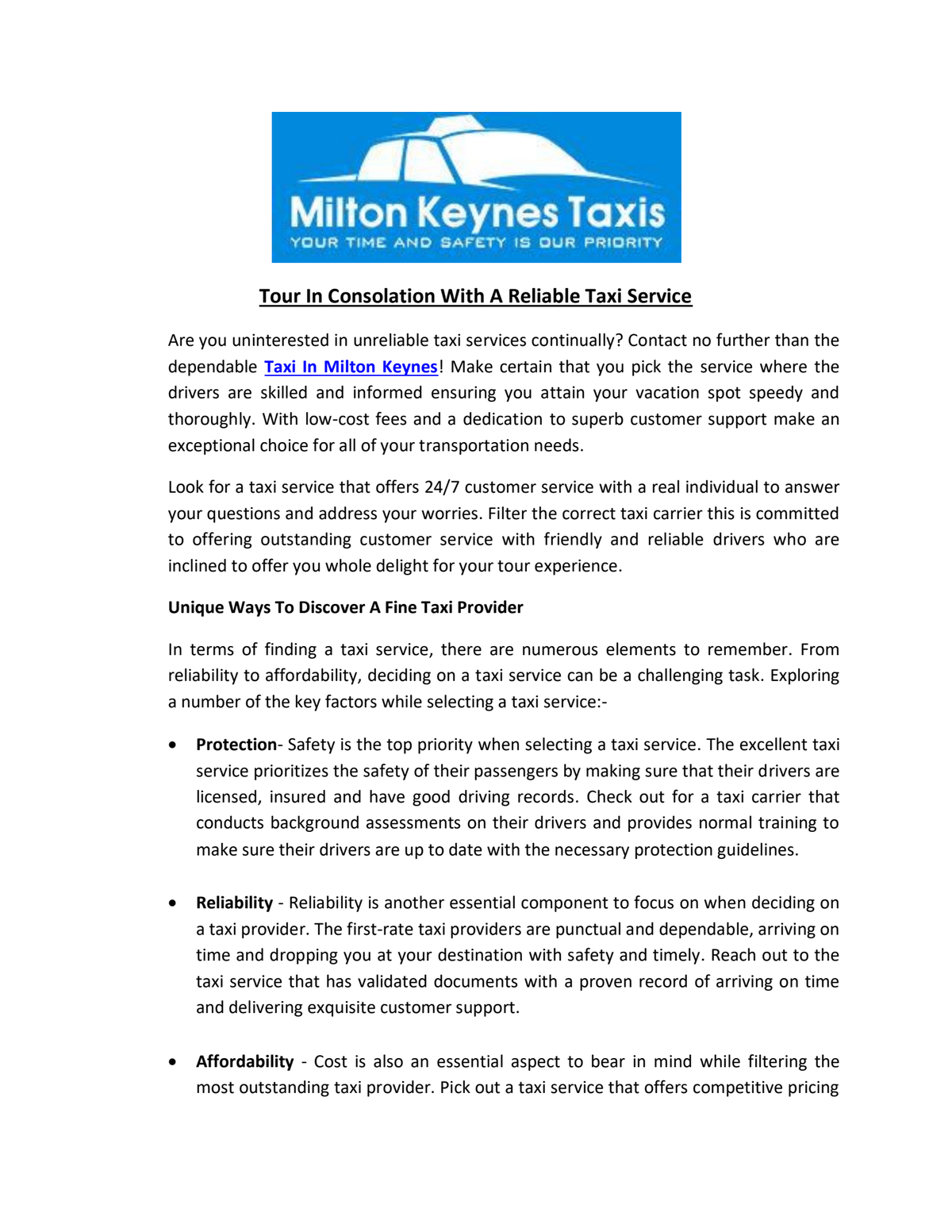 Dropbox - Tour In Consolation With A Reliable Taxi Service.pdf - Simplify your life